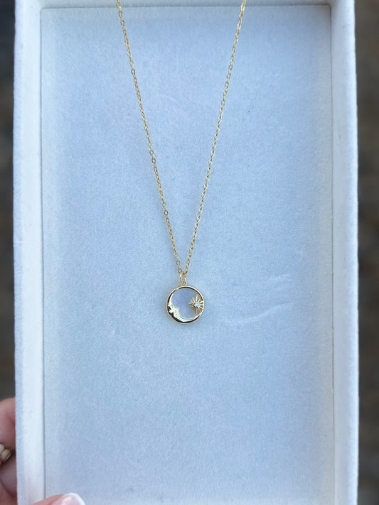 Celestial Dreams Necklace Gold