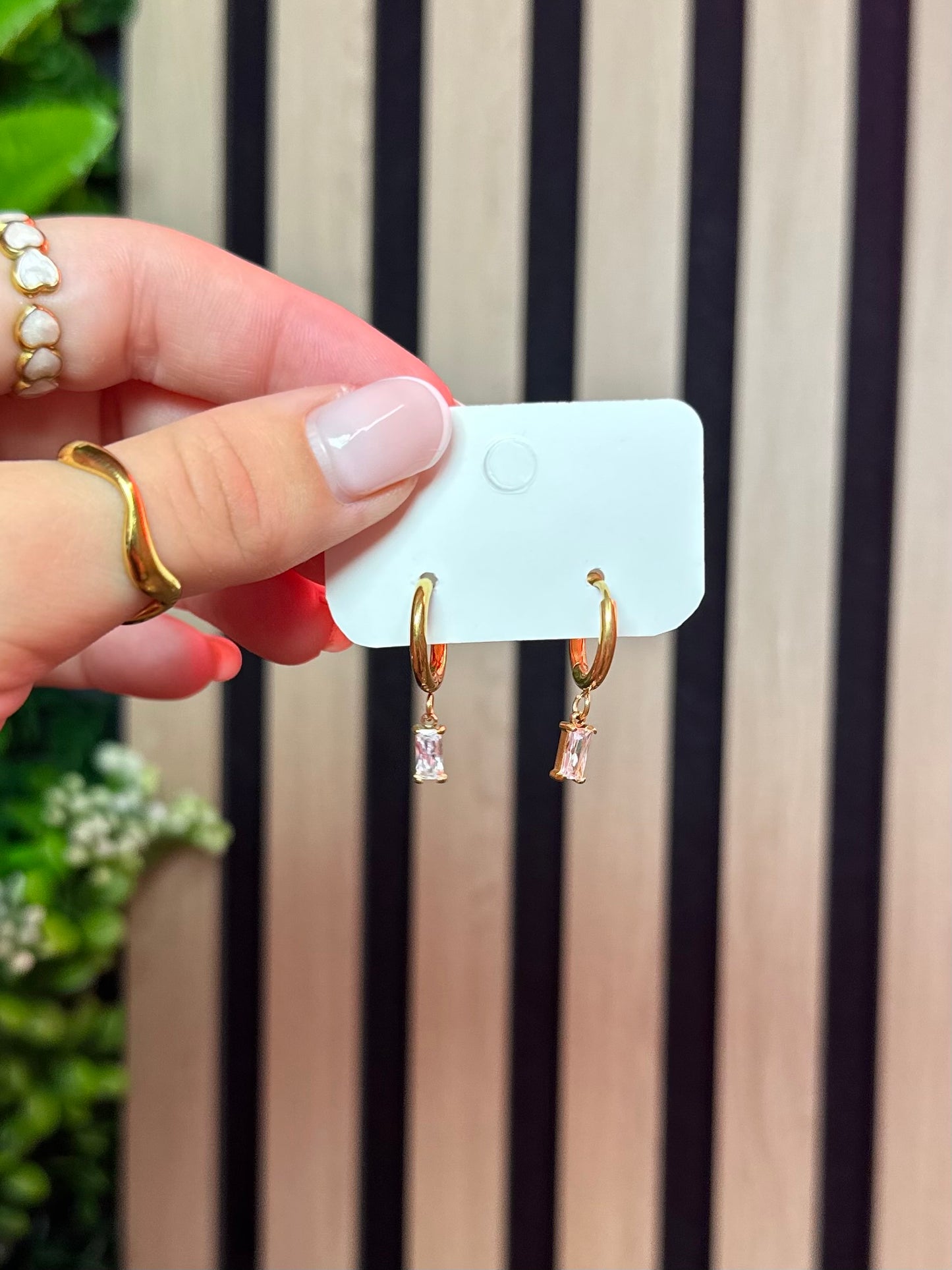 Luxe Drop Earrings Gold