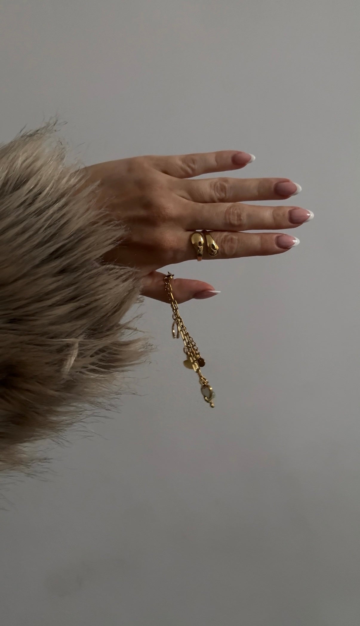 Luna Drift Ring Gold