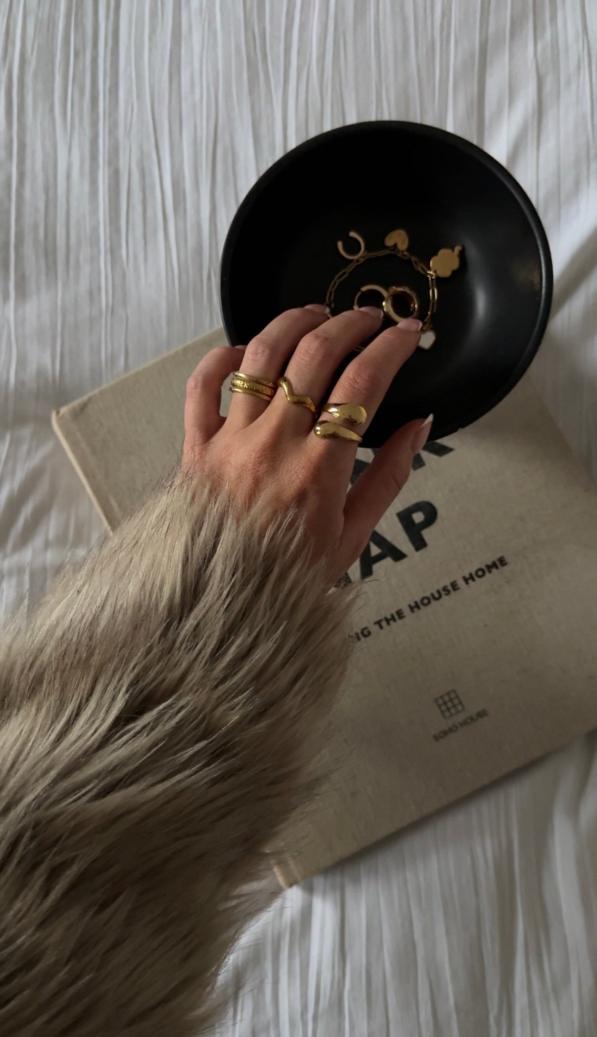 Luna Drift Ring Gold