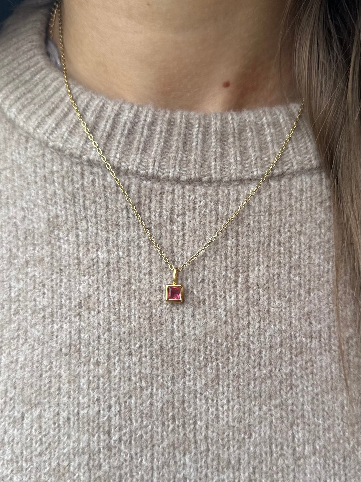 Birthstone Necklace