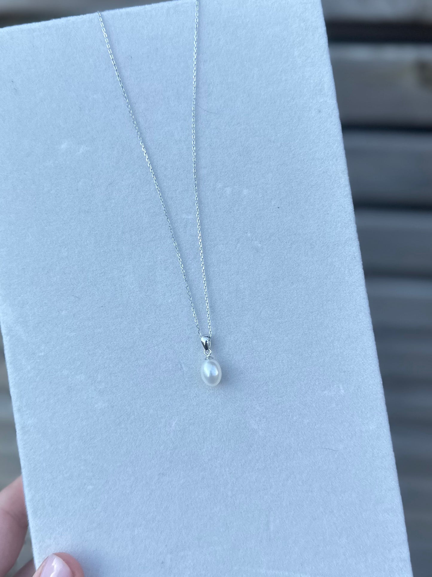 The Elodie Necklace Silver