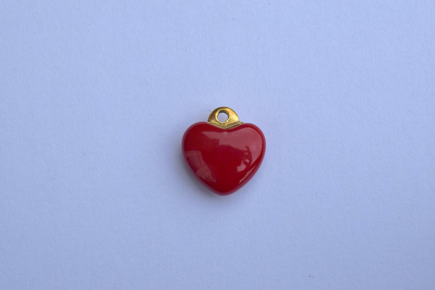 Round Red Heart